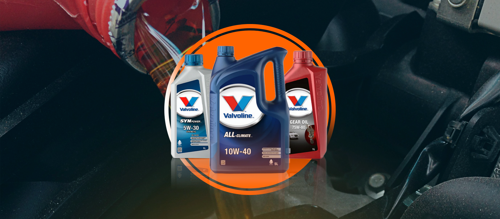 Conheça os nossos produtos da marca Valvoline