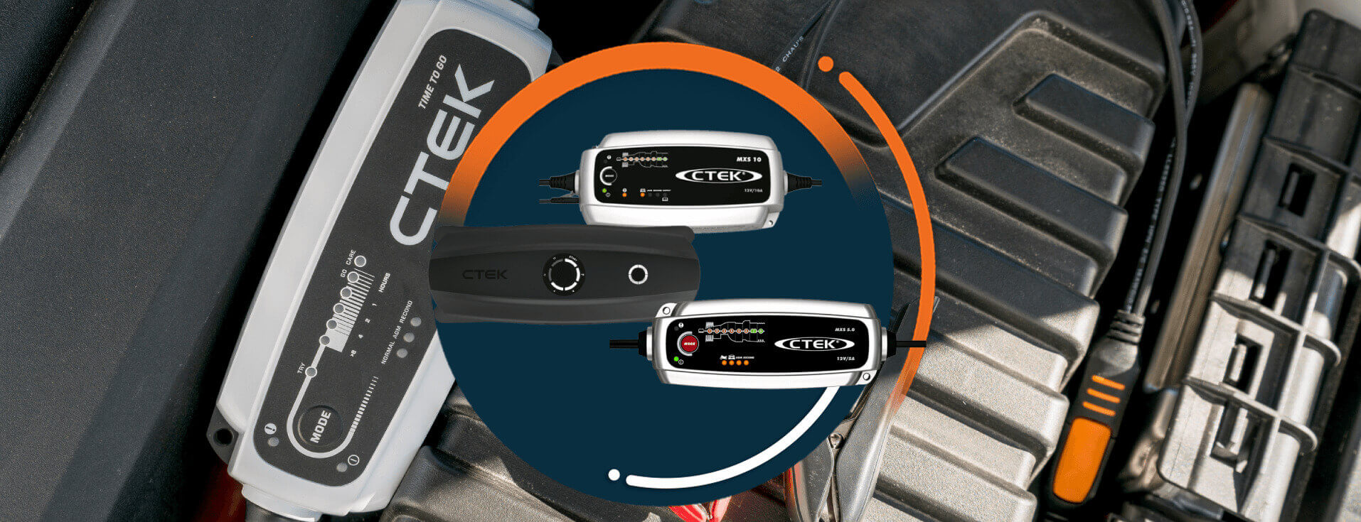 Não fique sem bateria! Recarregue com CTEK e evite imprevistos.