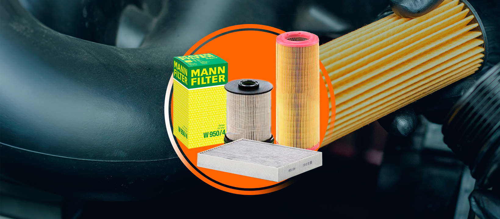 Confie nos filtros da MANN FILTER para o seu carro